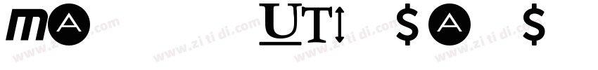 MADE OUT SANS字体转换